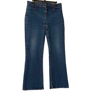 WOMENS Talbots Bootcut Denim Jeans